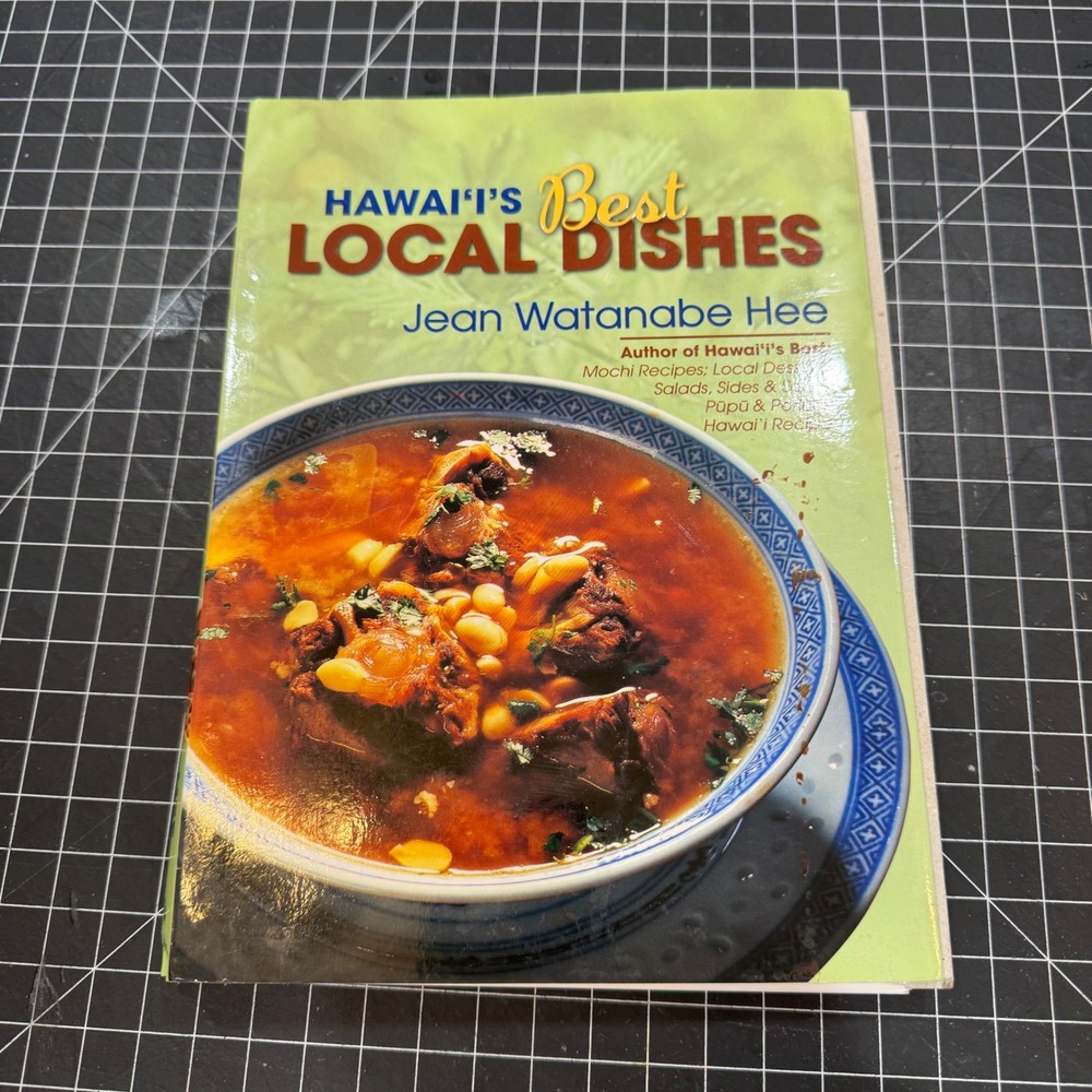 Hawai'i's Best Local Dishes Jean Watanabe Hee Cookbook Hawaii Recipes 2018